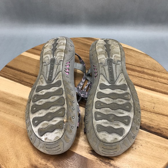 Skechers Reggae Loopy Toe Sandals Womens 11 Brown Buckle Outdoor Adjustable - Picture 5 of 6